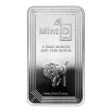 5 oz MintID Buffalo Silver Bar .999+ Fine (NFC Chip)