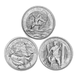 Great Britain 1 oz Silver Myths and Legends (Random, Abrasions)