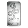 10 oz Silver Bar - OPM (2013 Year of the Snake)