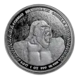 Pre-Owned Congo Silverback Gorilla 1oz Silver Coin - VAT Free - Mixed Dates