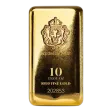 10 oz Scottsdale Mint Cast Gold Bar (New)