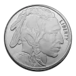 1/2 oz Silver Round Buffalo Highland Mint