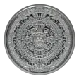 1/4 oz Silver Round Aztec Calendar