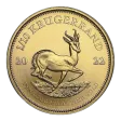 1/10 OZ Krugerrand Gold Coin ( Random years )