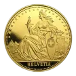 Swiss Helvetia 1/4 oz Gold Round