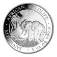 Somalia 5 oz Silver Elephant 2017