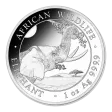 Somalia 1 oz Silver Elephant 2023