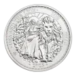 St Helena 1 Ounce Silver 2023 Una & the Lion