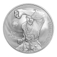 Pre-Owned 2022 Korea Taekwondo 1oz Silver Round