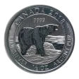 2018 1/2 Oz Canadian Polar Bear Silver Coin - BU