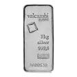 1 Kilogram Cast Silver Bar - Valcambi Suisse - 1 Kg Silver Bar (Cast) - .999 Ag