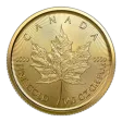 1/10 oz Gold Canadian Maple Leaf Coin Current Year