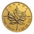1 Oz Gold Maple Leaf (Random Year) (Circulated) - Royal Canadian Mint