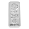 1 kg Silver Bars (Circulated) - Al Etihad Refinery Dubai