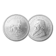 South African Silver Krugerrand 1 oz Coin - Uncirculated