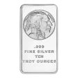 10 oz Buffalo Silver Bar (Sealed) - Silvertowne Mint