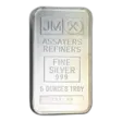 5 oz Silver Bar - Vintage Johnson Matthey
