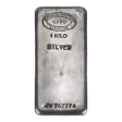 Silver Kilo Bar Johnson Matthey - Pre-Owned
