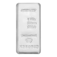 Metalor 1kg Cast Silver Bullion Bar
