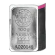 Silver 100g Nadir Bar Pre-Owned