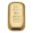 50 g ABC Gold Cast Bar 999.9