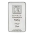 Silver 100g Bar Baird - Pre-Owned
