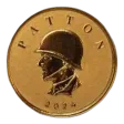 2024 1/10 oz Patton Gold Coin - Commander Series