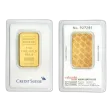 1 oz Gold Bar - Credit Suisse (Carded)