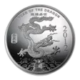 1/2 oz Silver Round - APMEX (2012 Year of the Dragon)
