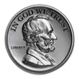2 oz Silver HR Round - Presidential Tribute Series: Lincoln