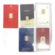 1 gram .9999 Fine Gold Bar - Brand Name With Assay Card - Our Choice of Mix Mints