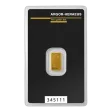 1 Gram Argor-Heraeus Gold Bar (w/ Assay)