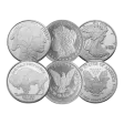 1/2 Oz .999 Silver Round (Secondary Market, Varied Condition, Any Mint)