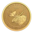 2022 Canada 1/4 oz Gold Moose (BU)