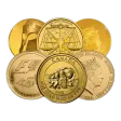 1/4 Oz Sovereign Minted Gold Coins - Random Dates/Designs