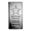 Patriot Metals 10 Oz Silver Stacker Bar