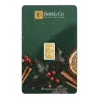 1g Gold Bar Minted Christmas 9999