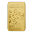 5g Gold Bar Minted Christmas 9999
