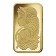 1 oz PAMP Suisse Gold Bar (Open)