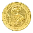 1/4 oz 2023 Tudor Beasts: The Yale of Beaufort Gold Coin | The Royal Mint