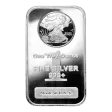 1 oz Silver Walking Liberty Bar