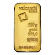 250g Gold Bar | Valcambi | Casted