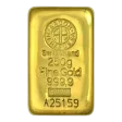 250g Gold Bar | Argor-Heraeus | Casted