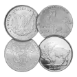1/4 oz Silver Round (Various Brands, .999, BU)