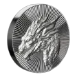 Scottsdale Dragon Stacker 2oz Silver Scottsdale Mint Round