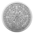 5 Oz Silver Round Aztec Calendar