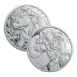 1 oz. Golden State Mint Silver Round Bull/Bear .999 Fine