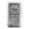 10 oz First Mint Cast Silver Bar