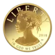 2018 1/10 oz American Liberty Gold Coin (Box & COA)