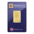 1/2oz Gold Bar Minted 9999